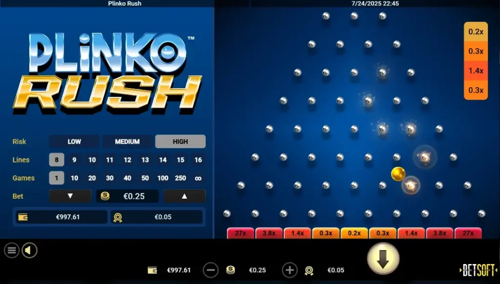 Plinko Rush Screenshot