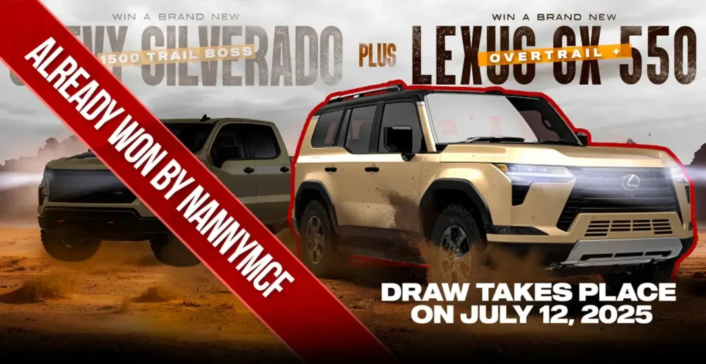 Car Giveaway Chevy Silverado 1500 Trail Boss