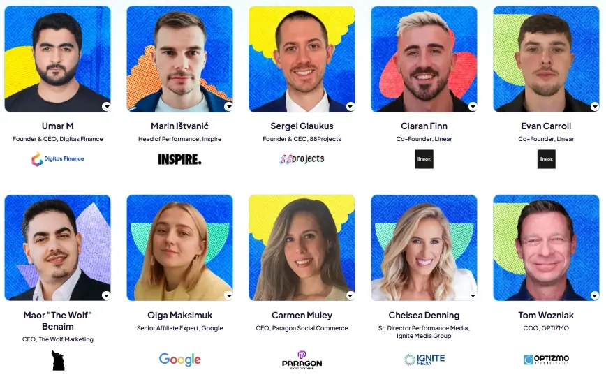 Affiliate World Budapest 2025 Speakers