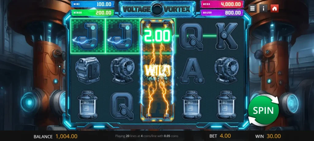 Voltage Vortex Sceenshot