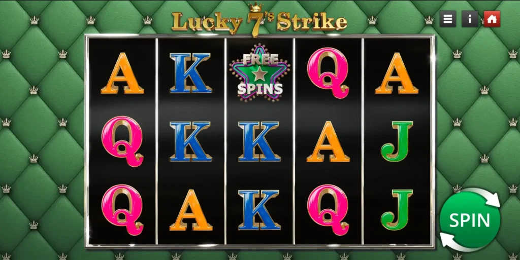 Lucky 7s Strike Screenshot