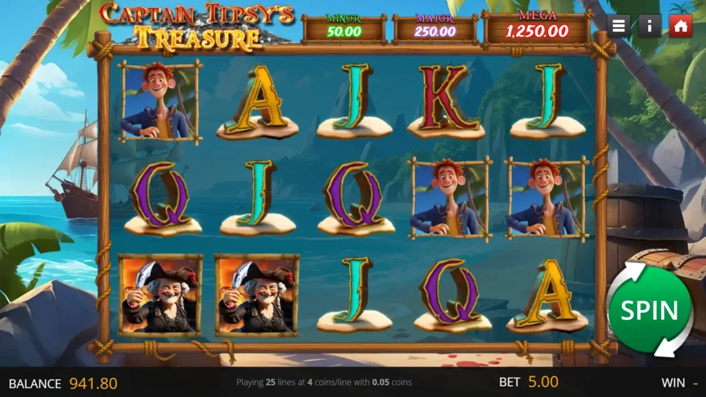 Captain Tipsy’s Treasure Screenshot