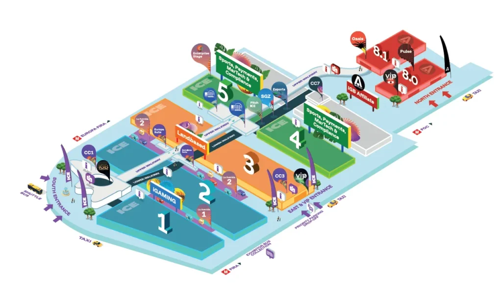 iGB Barcelona 2026 Floorplan