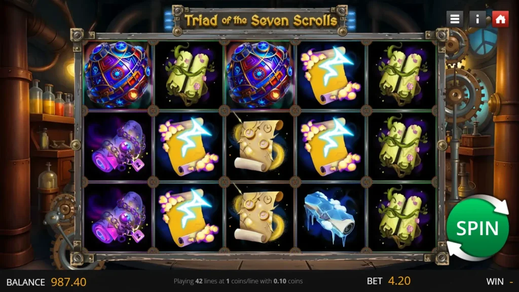 Triad Of The 7 Scrolls Screenshot