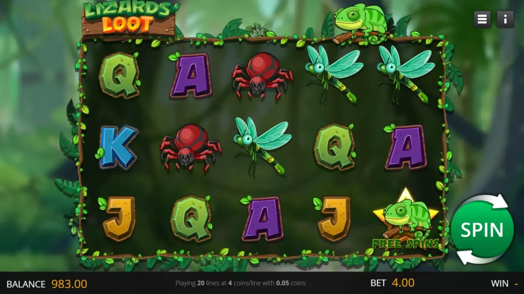 Lizards’ Loot Screenshot