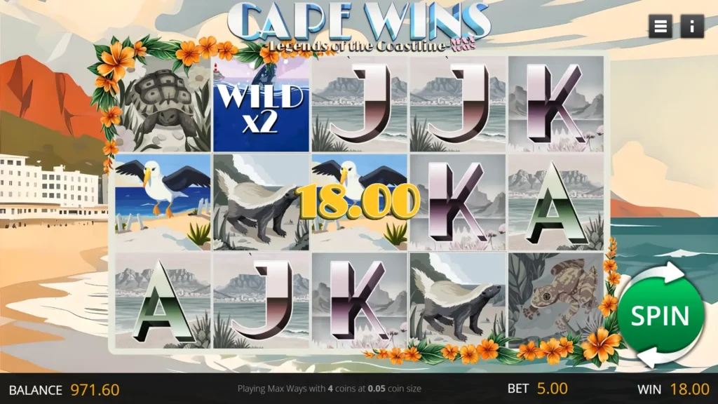 Cape Wins Legends Of The Coastline Win Screenshot