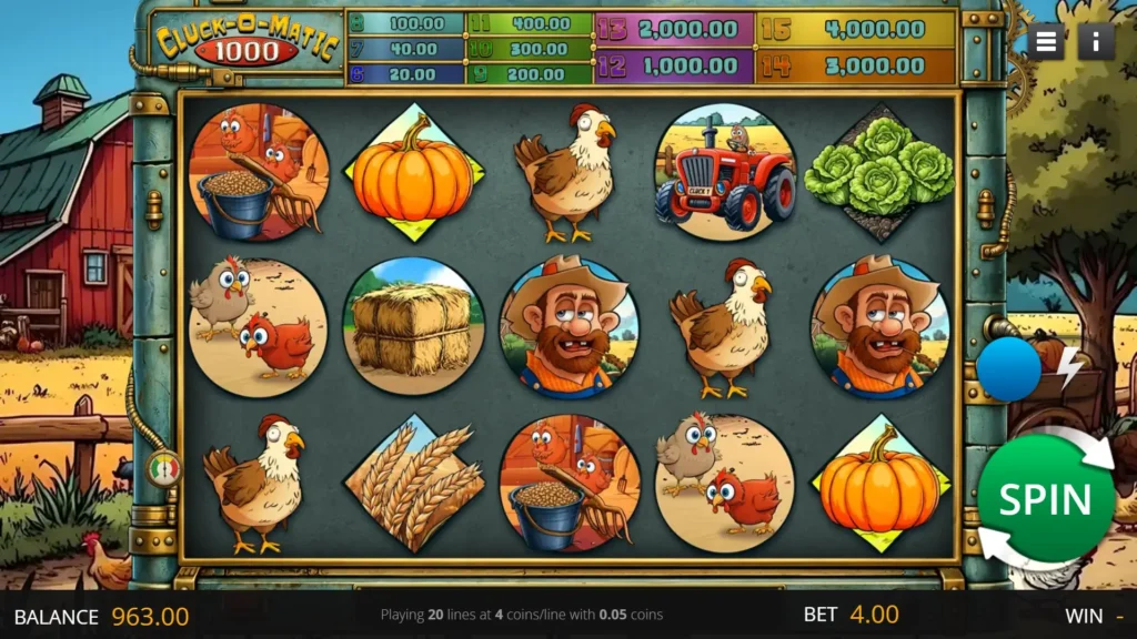 Cluck-O-Matic 1000 Screenshot